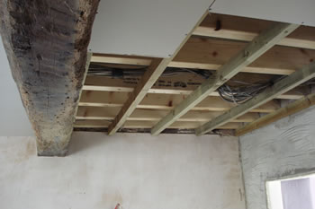 Additional timber replacement after sorting out rotting problems in a property in Wakefield